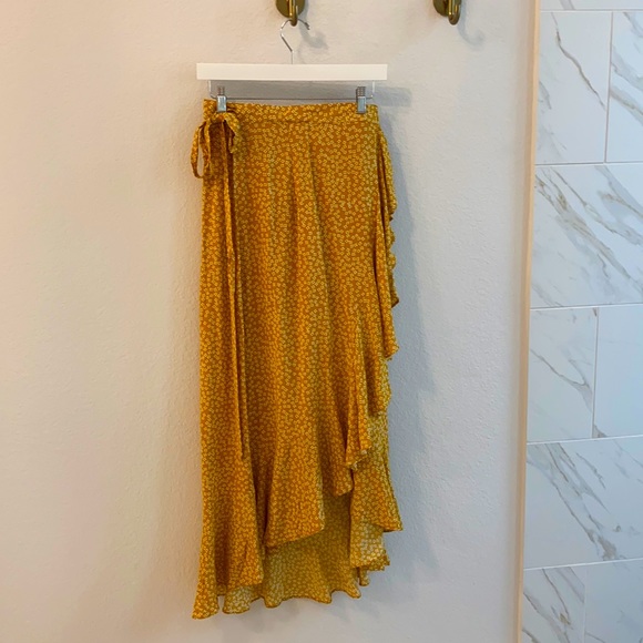 iris Dresses & Skirts - Iris Maxi 🌼 yellow flower skirt 🌼 NEW